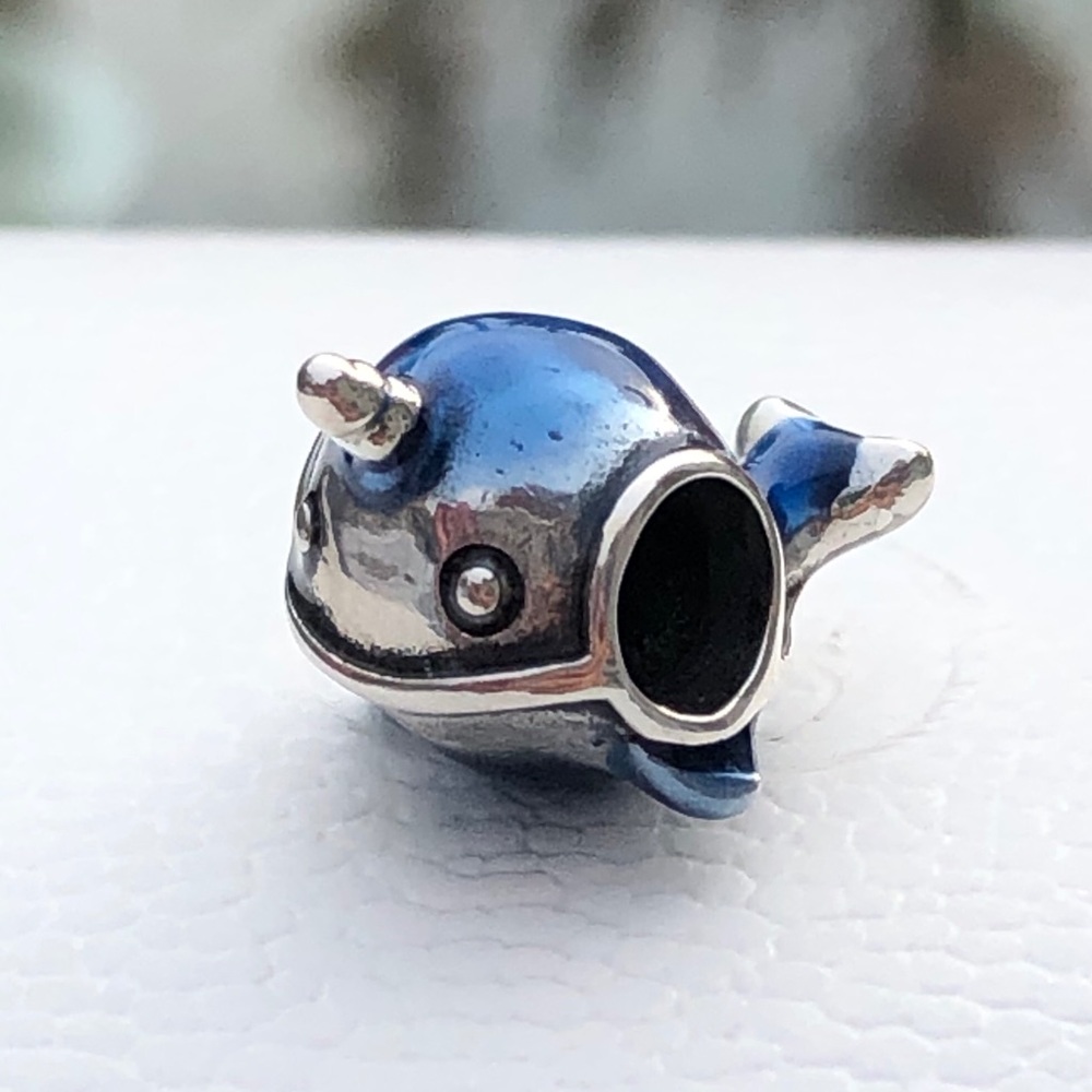 Pandora Shimmering Narwhal Charm